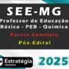 SEE MG Professor de Educacao Basica PEB Quimica 2025