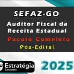 SEFAZ-GO (Auditor Fiscal da Receita Estadual)  Pacote Completo - Estrategia 2025