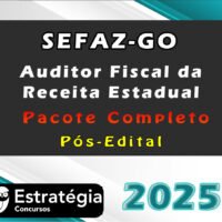 SEFAZ GO Auditor Fiscal da Receita Estadual 2025