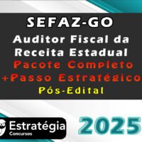 SEFAZ GO Auditor Fiscal da Receita Estadual 2025 3