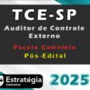 TCE SP Auditor de Controle Externo Pacote 2025