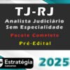 TJ RJ Analista Judiciario Sem Especialidade 2025