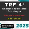 TRF 4a Regiao Analista Judiciario Psicologia 2025