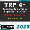 TRF 4a Regiao Tecnico Judiciario Suporte Tecnico Pacote 2025