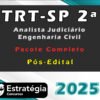 TRT SP 2a Regiao Analista Judiciario Engenharia Civil 2025