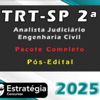 TRT SP 2a Regiao Analista Judiciario Engenharia Civil 2025