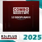 Combo - Magistratura e MP Estaduais 12 disciplinas  - RJ PLUS 2025