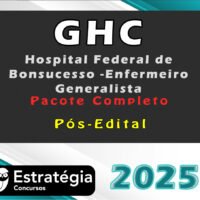 GHC Hospital Federal de Bonsucesso Enfermeiro Generalista 2025