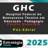 GHC Hospital Federal de Bonsucesso Tecnico em Educacao Pedagogia
