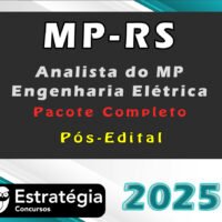 MP RS Analista do MP Engenharia Eletrica 2025 1