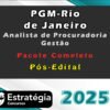 PGM Rio de Janeiro Analista de Procuradoria Gestao