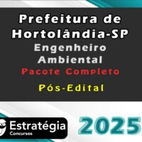Prefeitura de Hortolandia SP Engenheiro Ambiental 2025