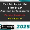 Prefeitura de Tiete SP Auxiliar de Tesouraria 2025