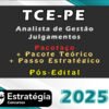TCE PE Analista de Gestao Julgamentos Pos Edital PACOTACO