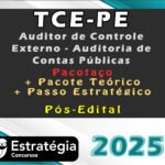 TCE-PE (Auditor de Controle Externo - Auditoria de Contas Públicas) (Pós-Edital)-  Pacotaço - Pacote Teórico + Pacote Passo Estratégico   - Estrategia 2025