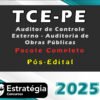 TCE PE Auditor de Controle Externo Auditoria de Obras Publicas 2025