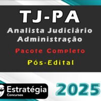 TJ PA Analista Judiciario Administracao 2025