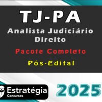 TJ PA Analista Judiciario Direito 2025