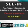 SEE DF Professor Educacao Basica Educacao Fisica