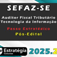 SEFAZ SE Auditor Fiscal Tributario Tecnologia da Informacao2 2025