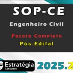 SOP-CE (Engenheiro Civil) Pacote Completo -  (Pós-Edital) - Estratégia 2025.2