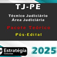 TJ PE Tecnico Judiciario Area Judiciaria 2025