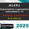 alerj Especialista Legislativo Informatica TI