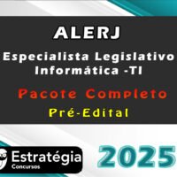 alerj Especialista Legislativo Informatica TI