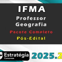 IFMA Professor Geografia