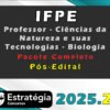 IFPE Professor Ciencias da Natureza e suas Tecnologias Biologia