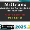 Nittrans Agente da Autoridade de Transito Pacote 2025 Pos Edital