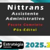 Nittrans Assistente Administrativo Pacote 2025 Pos Edital