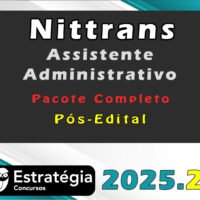 Nittrans (Assistente Administrativo) - Pacote Completo - Estrategia 2025.2 - (Pós-Edital)
