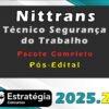 Nittrans Tecnico Seguranca do Trabalho Pacote 2025 Pos Edital