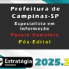 Prefeitura de Campinas SP Especialista em Informacao