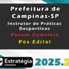 Prefeitura de Campinas SP Instrutor de Praticas Desportivas Pacote Completo
