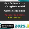 Prefeitura de Varginha MG Administrador