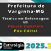 Prefeitura de Varginha MG Tecnico em Enfermagem US