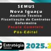 SEMUS Nova Iguacu Analista Tecnico Fiscalizacao de Contratos Enfermeiro