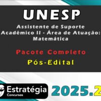 UNESPAssistente de Suporte Academico II Area de Atuacao Matematica