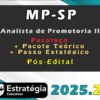 mp sp MP SP Analista de Promotoria II PACOTACO