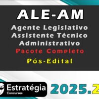 ALE AM Agente Legislativo Assistente Tecnico Administrativo