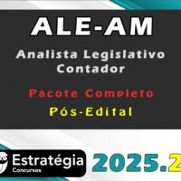 ALE AM Analista Legislativo Contador