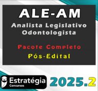 ALE AM Analista Legislativo Odontologista