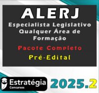 ALERJ (Especialista Legislativo Qualquer Área de Formação) 2025