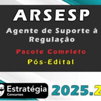 ARSESP (Agente de Suporte à Regulação) 2025