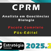 CPRM Analista em Geociências Biologia