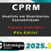 CPRM Analista em Geociências Contabilidade