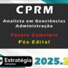 CPRM analista em Geociências Administração2025