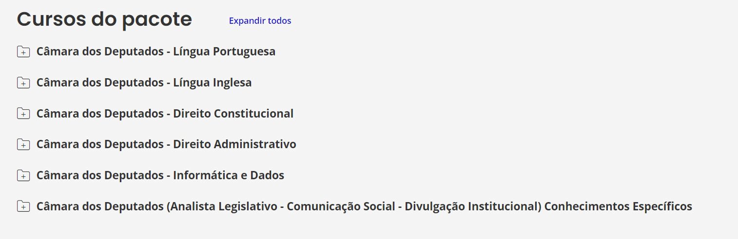 Câmara dos Deputados Analista Legislativo Comunicação Social Divulgação Institucional 2025